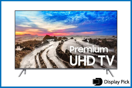 Samsung Electronics UN65MU8000 65-Inch 4K Ultra HD Smart LED TV for apple tv 4k