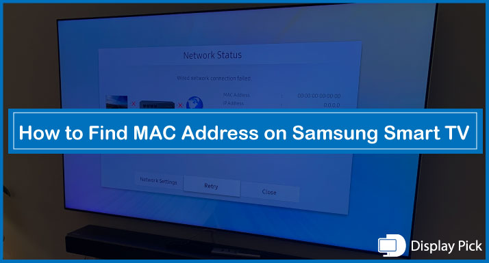 How to Find MAC Address on Samsung Smart TV (Wired Connection)