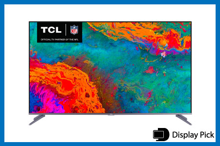 TCL 55-inch 5-Series 4K UHD Dolby Vision HDR QLED Roku Smart TV