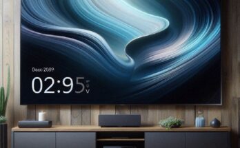 How to Display time on Samsung TV