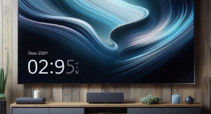 How to Display time on Samsung TV