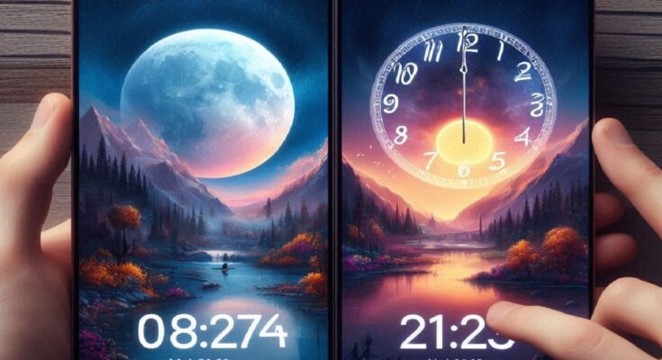 How to Display two time Zones on Samsung