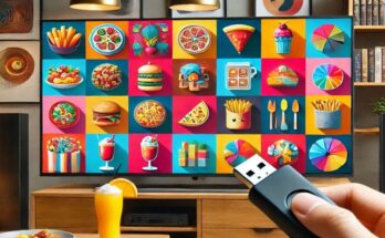 How to Display a Menu on TV Using USB